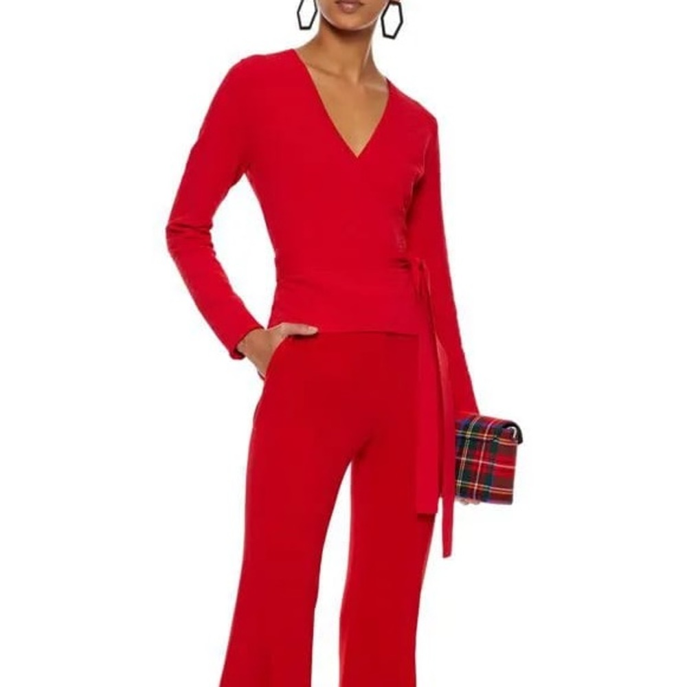 Dvf knit top xs